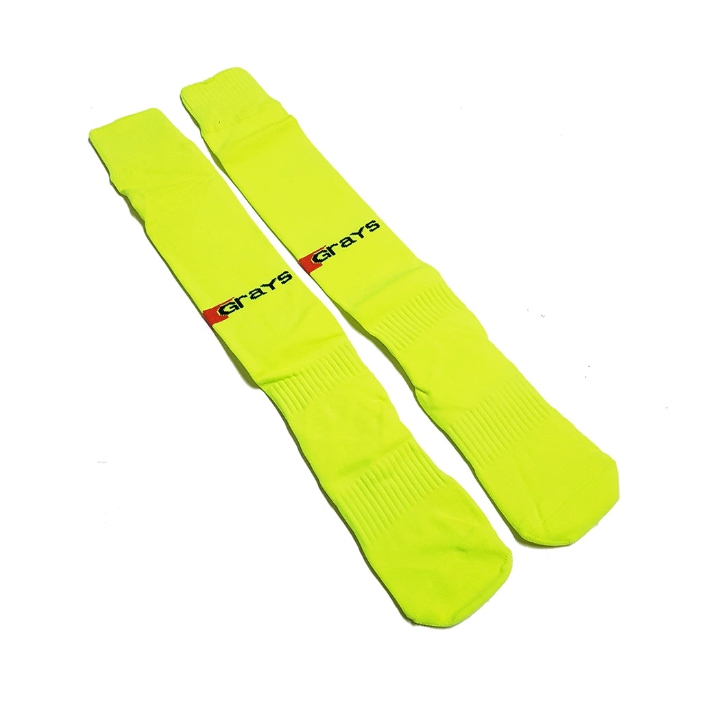 Medias de Hockey Grays Amarillo Fluor